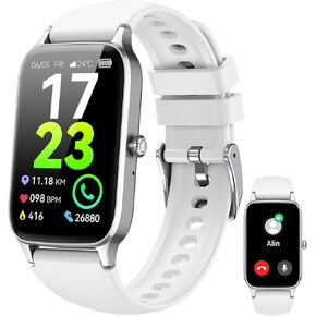 Smart Watch for Men Women Answer/Make Calls, 1.57" HD Fitness Watch with Heart Rate Monitor Sleep Monitor, 113+ Sports Activity Trackers with Step Counter, IP68 Waterproof Smartwatch - 2024