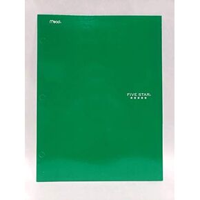 Five Star Paper Folder 4-Pocket 12.5" x 9.5" (Lavender Purple)