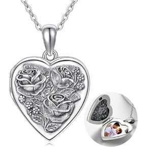 Locket Necklace That Holds Pictures Sunflower Pendant Necklace Jewelry Gifts 925 Sterling Silver Locket Photo Picture Keepsake Pendant You are my Sunshine Gifts for Christmas Birthday Valentine in Kuwait