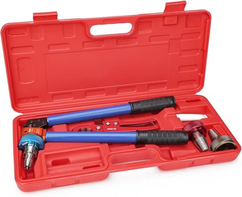 iCrimp F1960 PEX-a Expansion Tool with PEX Pipe Cutter & Expandder Heads(3/8'', 1/2'', 3/4'', 1'') for Expanding Uponor ProPex Type Expansion Rings in Kuwait