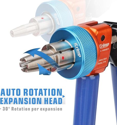 iCrimp F1960 PEX-a Expansion Tool with PEX Pipe Cutter & Expandder Heads(3/8'', 1/2'', 3/4'', 1'') for Expanding Uponor ProPex Type Expansion Rings in Kuwait