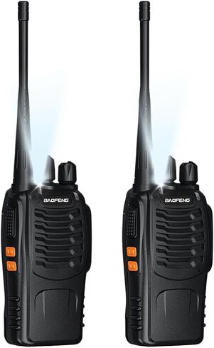 BAOFENG 5RM 10W Ham Radio Long Range Handheld Two Way Radio 2500mAh Battery Rechargeable Walkie Talkies with NOAA Weather Receiver, Speaker Mic, Type-C Charging, 999CH, VOX in Saudi Arabia