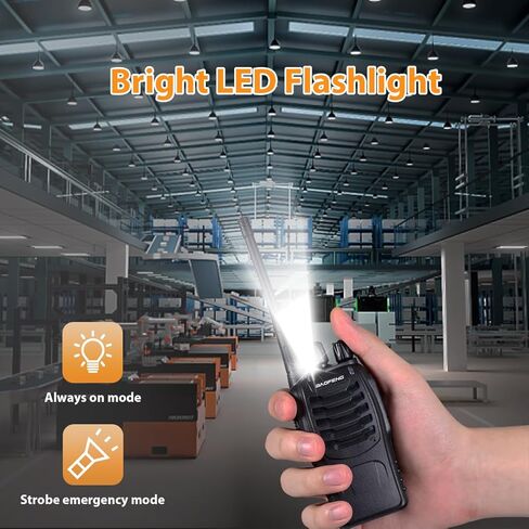 BAOFENG 5RM 10W Ham Radio Long Range Handheld Two Way Radio 2500mAh Battery Rechargeable Walkie Talkies with NOAA Weather Receiver, Speaker Mic, Type-C Charging, 999CH, VOX in Saudi Arabia