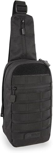 Highland Tactical Tactical Sling Bag, Black Urban Camo in Saudi Arabia