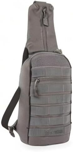 Highland Tactical Tactical Sling Bag, Black Urban Camo in Saudi Arabia