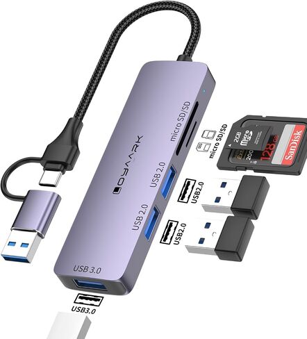 USB C HUB,USB C to 4K30hz HD Multi-Port Adapter,3 USB 3.0 Ports and 1 5Gbps Type-C Data Ports,USB c Splitter with 4K30hz HD Port and PD 100W Smart Charging in Saudi Arabia