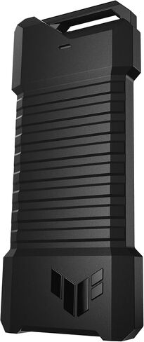 ASUS TUF Gaming AS1000 Plus —USB-C 3.2 Gen 2x2 Portable M.2 NVMe PCIe SSD 1 تيرابايت، سرعة تصل إلى 2000 ميجابايت/ثانية، مقاومة السقوط MIL-STD-810H، مقاومة الماء والغبار IP68، هيكل من سبائك الألومنيوم ووسادة حرارية in Saudi Arabia