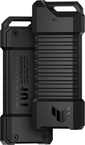 ASUS TUF Gaming AS1000 Plus —USB-C 3.2 Gen 2x2 Portable M.2 NVMe PCIe SSD 1 تيرابايت، سرعة تصل إلى 2000 ميجابايت/ثانية، مقاومة السقوط MIL-STD-810H، مقاومة الماء والغبار IP68، هيكل من سبائك الألومنيوم ووسادة حرارية in Saudi Arabia