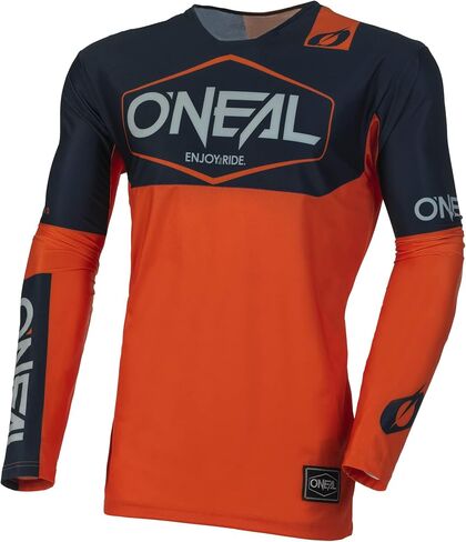 قميص رجالي من O'Neal Mayhem Jersey V23 Hexx، أسود/أبيض، مقاس كبير in Kuwait