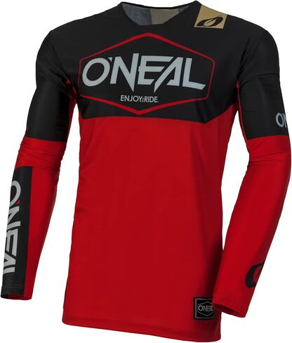 قميص رجالي من O'Neal Mayhem Jersey V23 Hexx، أسود/أبيض، مقاس كبير in Kuwait