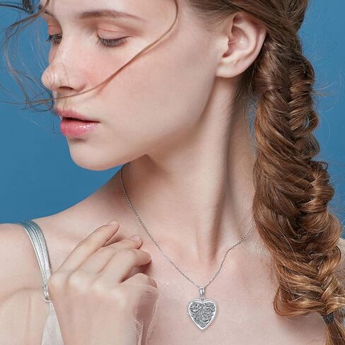 Locket Necklace That Holds Pictures Sunflower Pendant Necklace Jewelry Gifts 925 Sterling Silver Locket Photo Picture Keepsake Pendant You are my Sunshine Gifts for Christmas Birthday Valentine in Kuwait