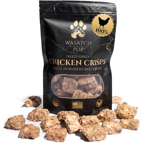 Freeze Dried Chicken Dog Treats - Single Ingredient High Protein Chicken Snacks - Healthy Dog Treats for Immune Health and Digestive Wellness (113g)
