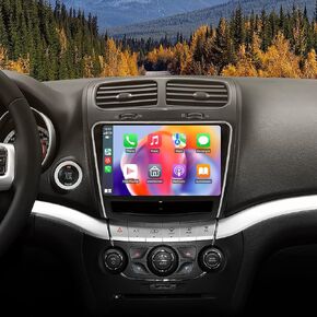 5GWiFi Upgrade 4GB+32GB Car Radio Stereo for Dodge Journey 2011-2019 with Wireless Carplay&Android Auto 9 Inch Android 13 Touch Screen WiFi GPS Bluetooth Backup Camera