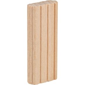 Trend 100pcs Beechwood Loose Tenons, 1/4 Inch x 1 9/16 Inches (6 x 40mm), for Woodworking, Joinery, and Furniture Framing, TEN/6X40/100