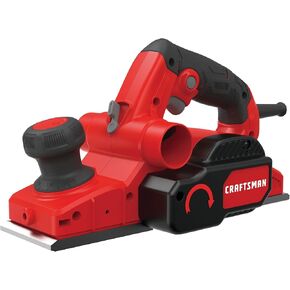 CRAFTSMAN Wood Planer, Electric Hand Planer for Woodworking, with Blades, Edge Guide, and Dust Bag (CMEW300)
