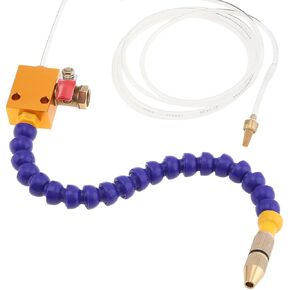 Mist Coolant Mist Lubrication System Unit, Metal Cutting Engraving Cooling Sprayer Machine with Air Pipe for CNC Lathe Milling Drill Machine