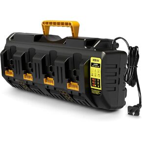 DCB104 Replacement for Dewalt 12v 20v Max Multi Battery Charger Station DCB104