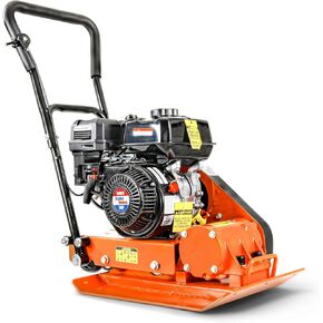 SuperHandy Plate Compactor with 7HP Gas Engine – 4200 lbs Force, 20 x 15 in. Steel Plate, 12 in. Depth Tamper for Soil, Gravel, Asphalt, Landscaping, Sidewalks, Patios (GUO118 (2024))
