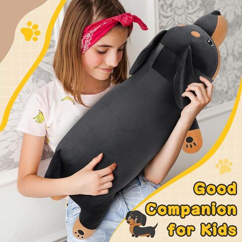 30'' Giant Foxy Plush Stuffed Animal- Fox Plush Pillow, Orange Fox Plushies, Large Sleeping Fox Plush Toy, Cute Hugging Plush Pillow, Room Decor Christmas Birthday Gifts for Kids Girls Boys in Kuwait