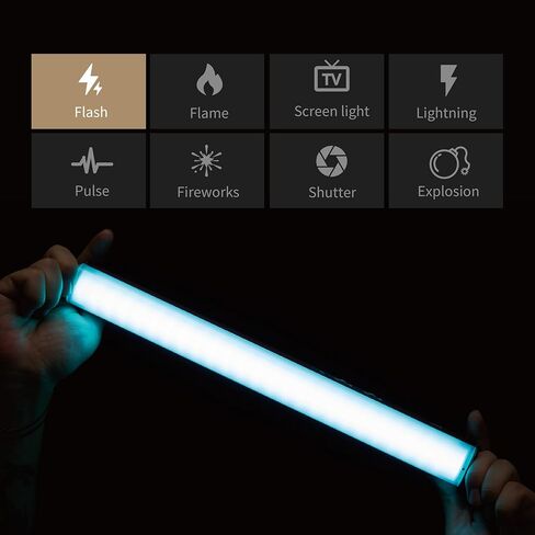 Blade 5&10 Tube Light Kit, RGB and Bi-Color, Bluetooth, App Control, Portable Lighting for Photography, Live Streaming, Video Conference in Kuwait