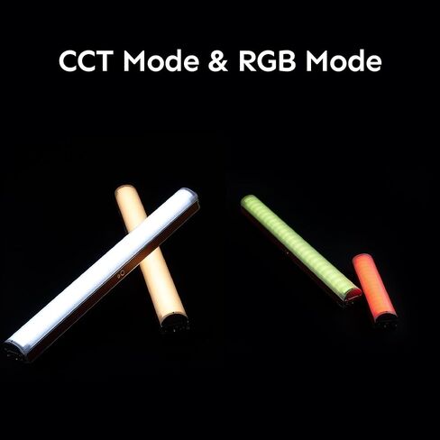 بليد 10 مصباح أنبوبي، RGB وثنائي اللون، بلوتوث، التحكم في التطبيقات، إضاءة محمولة للتصوير الفوتوغرافي، البث المباشر، مؤتمر الفيديو in Kuwait