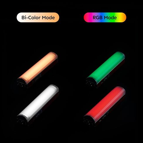 بليد 10 مصباح أنبوبي، RGB وثنائي اللون، بلوتوث، التحكم في التطبيقات، إضاءة محمولة للتصوير الفوتوغرافي، البث المباشر، مؤتمر الفيديو in Kuwait