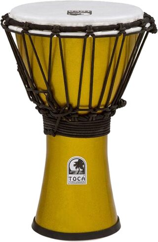 Toca TFCDJ-7MI Freestyle Colorsound 7-Inch Djembe - Metallic Indigo in Saudi Arabia