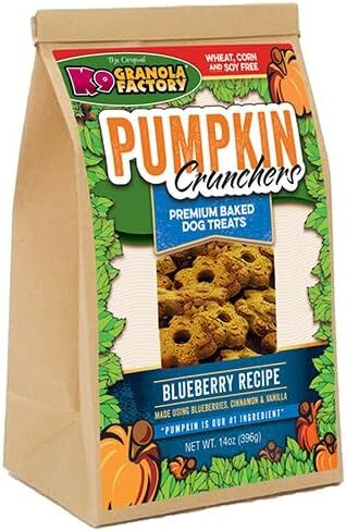 K9 Granola Factory Pumpkin Crunchers, Turkey N' Giblet Recipe Dog Treats 14oz in Kuwait