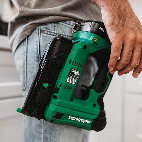 Metabo HPT 18V Multivolt Cordless 23 Gauge Pin Nailer Kit | يتضمن البطارية والشاحن | الزناد المزدوج لأقصى سلامة | قطعة أنف قطعة واحدة | قفل النار الجاف | NP1835DA in Saudi Arabia