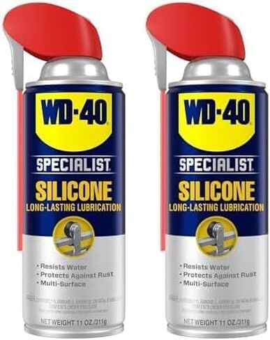 WD-40 Specialist Silicone Lubricant with SMART STRAW SPRAYS 2 WAYS, 11 OZ in Saudi Arabia