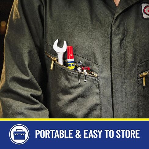 WD-40 Original Formula- Precision Pen On-The-Go, Lubrication with Pin-Point Precision, Controlled Flow. Portable, Easy to Hold, Easy to Store, Ideal for Small and Tights Spaces, 0.3 fl oz [3-Pack] in Kuwait