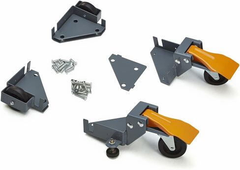 Bora Portamate Mobile Base Kit PM-1100 - Heavy Duty, Universal, Customizable, Adjustable Rolling Set, Dolly Roller Frame and Casters for Moving Equipment, Tools, Machines - 400 lb Capacity in Saudi Arabia