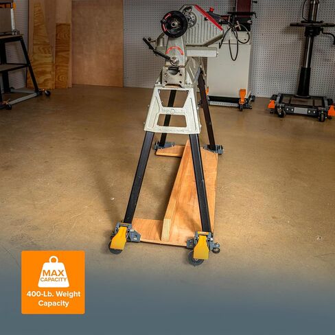 Bora Portamate Mobile Base Kit PM-1100 - Heavy Duty, Universal, Customizable, Adjustable Rolling Set, Dolly Roller Frame and Casters for Moving Equipment, Tools, Machines - 400 lb Capacity in Saudi Arabia