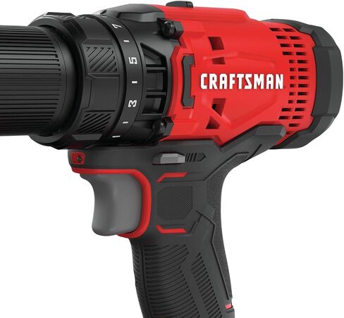 CRAFTSMAN V20 MAX Cordless Drill and Impact Driver, Power Tool Combo Kit with 2 Batteries and Charger (CMCK200C2) & (1) V20 Lithium Ion Battery, 4.0-Amp Hour (CMCB204) in Saudi Arabia