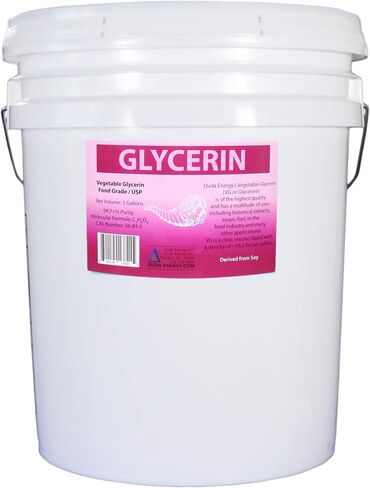 Duda Diesel 5 Gallon Pail of Glycerin USP Food Grade 99.7+% Pure Derived from Palm Fruit (vgpail) in Saudi Arabia