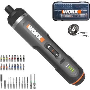 WORX 4V Lithium Screwdriver 30-Piece Accessory Kit WX242L