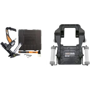 Freeman PFL618BR Pneumatic Flooring Nailer/Stapler and PFNRB Flooring Nailer Roller Base Converter