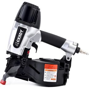 CXXDY Siding Nail gun 15 Degree 1-1/4" to 2-1/2" Coil Siding Nailer – High-Speed Pneumatic Siding Nailer for Siding, Framing, and Fencing – Professional-Grade Performance for Contractors and DIYers