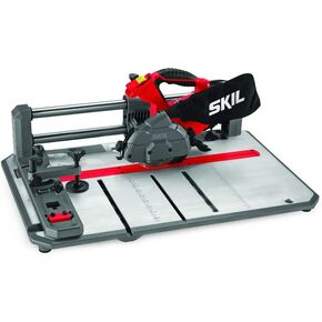 SKIL 3601-02 Flooring Saw with 36T Contractor Blade, Red and black