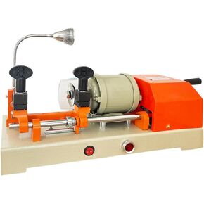 Hardware cutting machine,110V Hardware Cutting Machine for Cutting Metal Parts, Commercial Machine Cutting Machine, for hardware stores, hotels (orange).