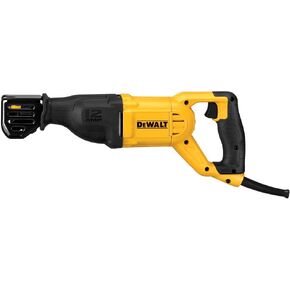 DEWALT Reciprocating Saw, 12 Amp, 2,900 RPM, 4-Position Blade Clamp, Variable Speed Trigger, Corded (DWE305)