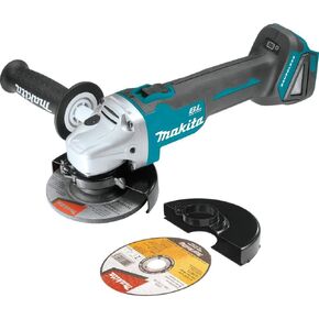 Makita XAG04Z 18V LXT® Lithium-Ion Brushless Cordless 4-1/2" / 5" Cut-Off/Angle Grinder, Tool Only