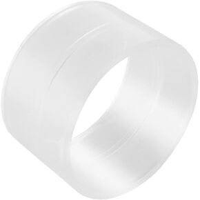 POWERTEC 70234 2-1/2" Pipe Coupling, Clear