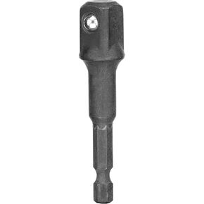 DEWALT IMPACT Socket Adapter, Hex Shank, 1/4-Inch To 1/2-Inch (DW2547IR)