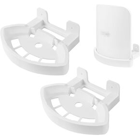 Huafly Wall Mount Bracket for eero Max 7 WiFi, Effortless Installation No Messy Wires Space Saving, Strong ABS Holder, Cable Management at Home & Office