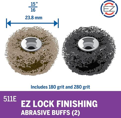 Dremel 511e EZ Lock Wort و Medile Grit Casting Cathavive Huffs ، 2 pack in Saudi Arabia
