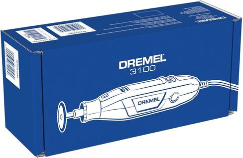 DREMEL 3100-1/15 مجموعة أدوات دوارة السرعة المتغيرة- 1 مرفق و 15 ملحقات ، مثالية لمجموعة متنوعة من المشاريع الصياغة و DIY- القطع ، الصنفرة ، الطحن ، التلميع ، الحفر ، ونقش in Saudi Arabia