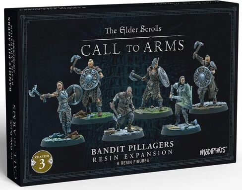 مخطوطات Modiphius The Elder: Call to Arms - توسعة قطاع الطرق الخارجين عن القانون - 6 أشكال راتينج غير مطلية، الفصل 3، آر بي جي، تتضمن قواعد ذات مناظر طبيعية خلابة، وأشكال بمقياس 32 مم، لعبة لعب الأدوار على الطاولة in Saudi Arabia