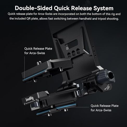 SMALLRIG V Mount Battery VB99, 99Wh / 6800mAh Mini V-Mount Battery with PD 100W USB-C Fast Charging, with V-Mount Battery Plate, V-Lock Mount with Dual 15mm Rod Clamp for Camera, Camcorder - 5049 in Kuwait