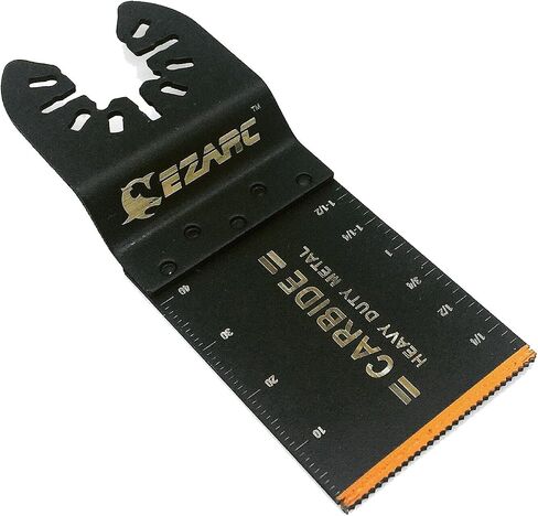 EZARC Carbide Oscillating Tool Blades, Multitool Blades Heary Duty for Hard Material, Metal, Nails. Bolts. Screws, 3-Pack in Saudi Arabia